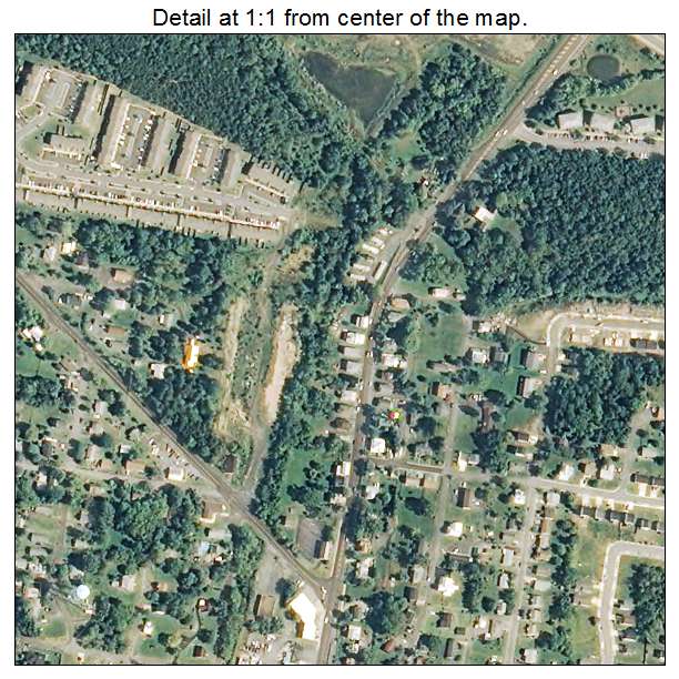 Strasburg, Virginia aerial imagery detail