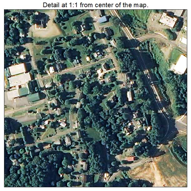 Stuart, Virginia aerial imagery detail