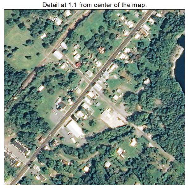 Toms Brook, Virginia aerial imagery detail