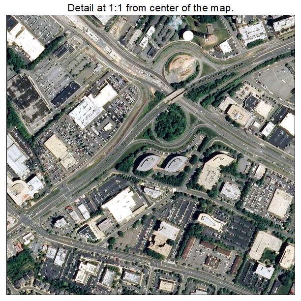 Tysons Corner, Virginia aerial imagery detail