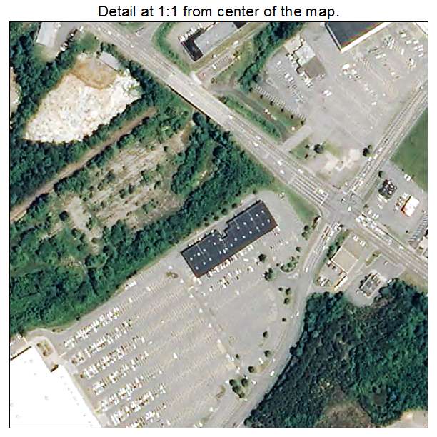 Villa Heights, Virginia aerial imagery detail