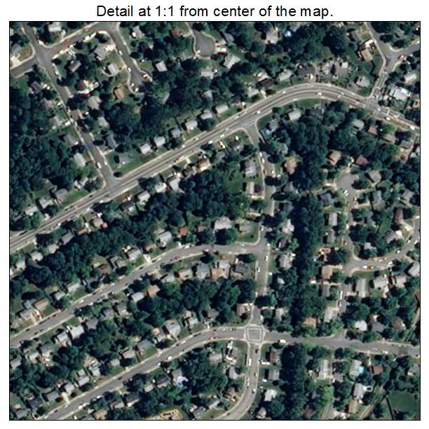 West Gate, Virginia aerial imagery detail