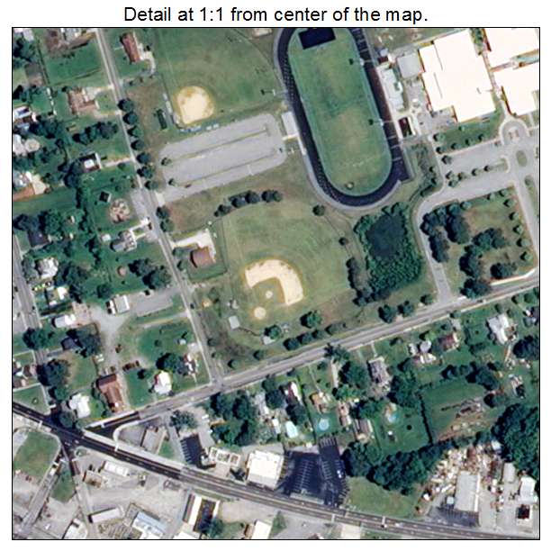 Windsor, Virginia aerial imagery detail