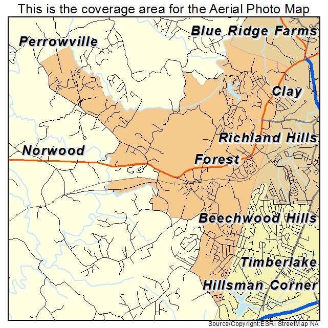 Forest, VA location map 