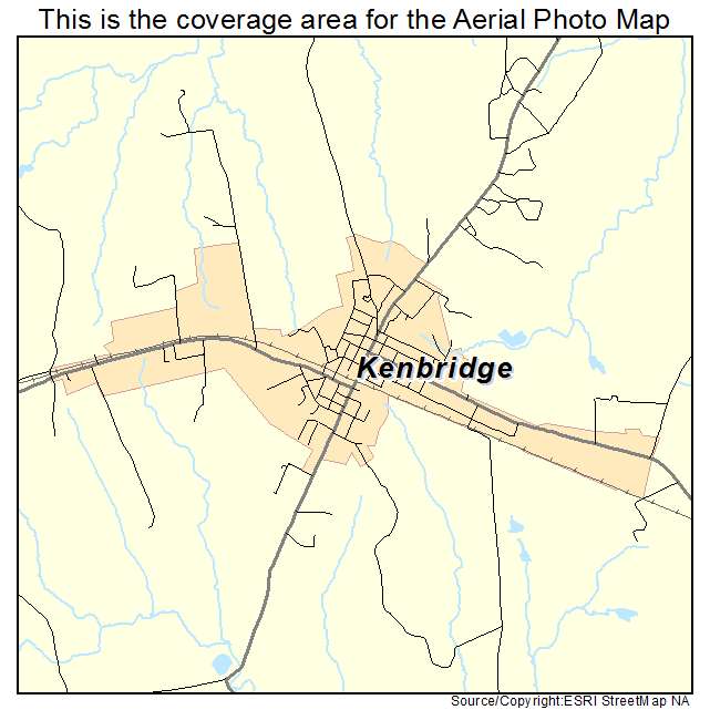 Kenbridge, VA location map 