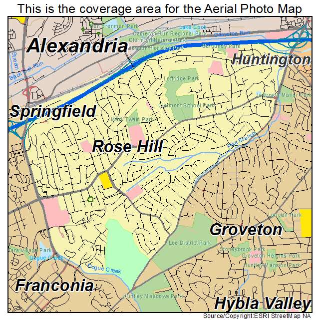 Rose Hill, VA location map 