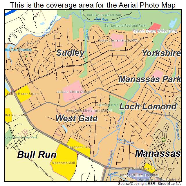 West Gate, VA location map 