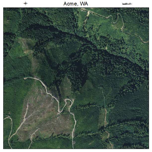 Acme, Washington aerial imagery detail