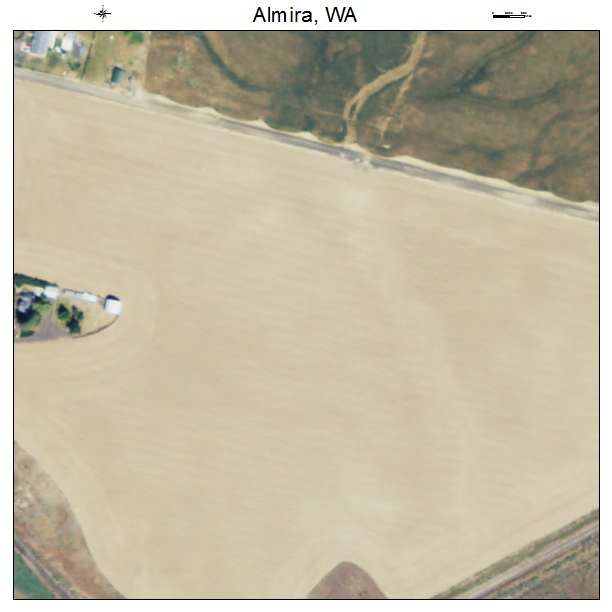 Almira, Washington aerial imagery detail