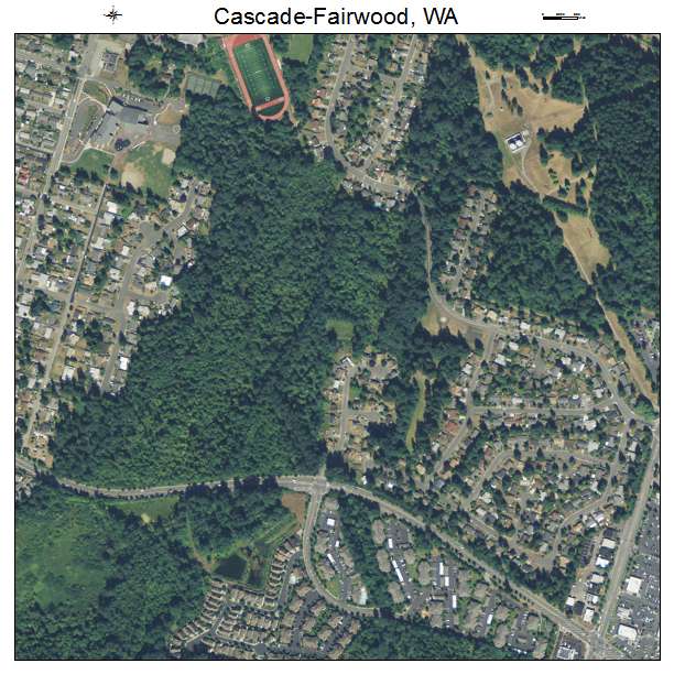 Cascade Fairwood, Washington aerial imagery detail