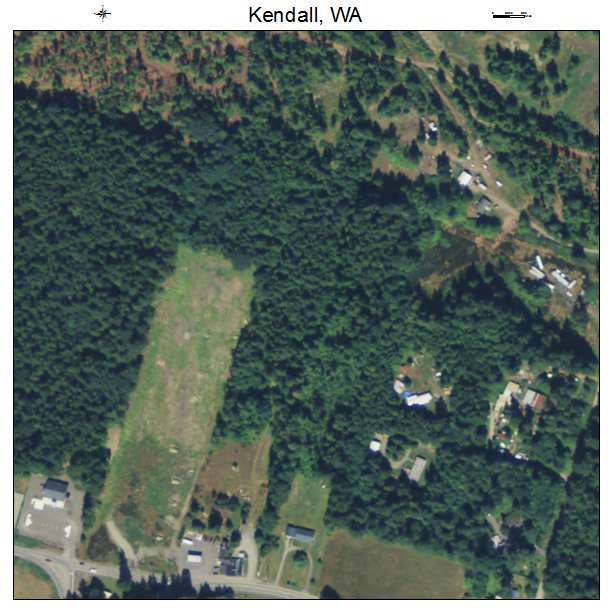 Kendall, Washington aerial imagery detail