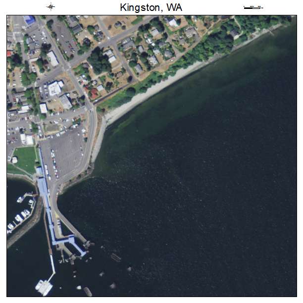Kingston, Washington aerial imagery detail
