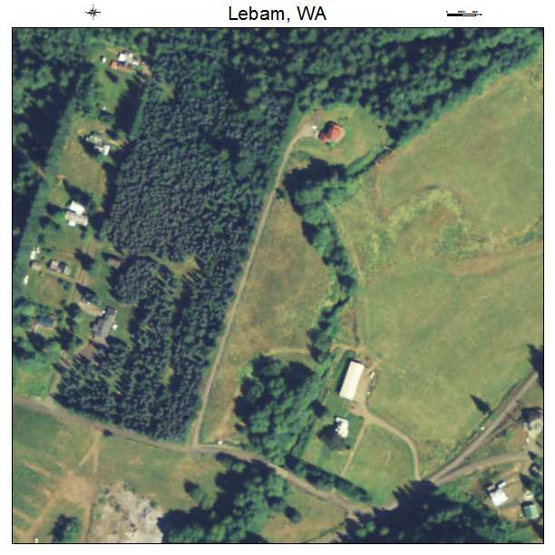 Lebam, Washington aerial imagery detail