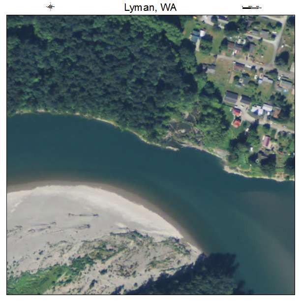 Lyman, Washington aerial imagery detail
