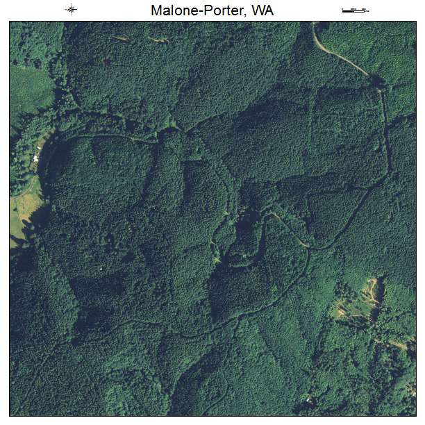 Malone Porter, Washington aerial imagery detail