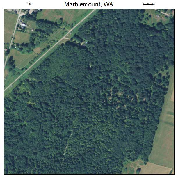 Marblemount, Washington aerial imagery detail