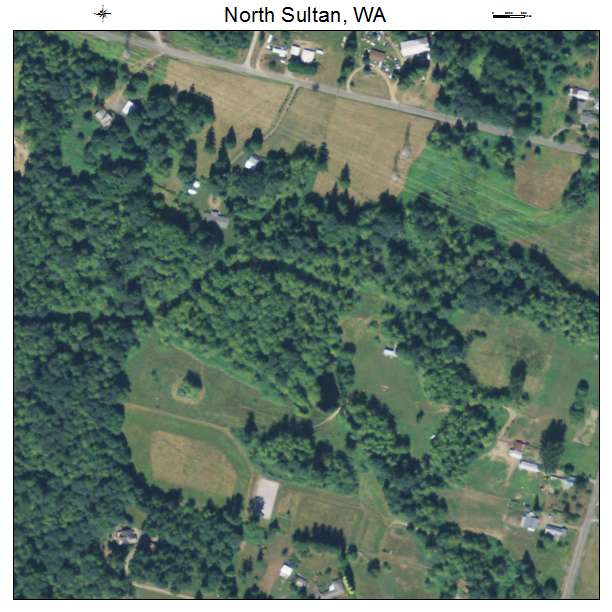 North Sultan, Washington aerial imagery detail