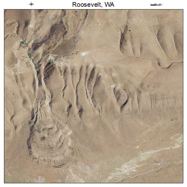 Roosevelt, Washington aerial imagery detail