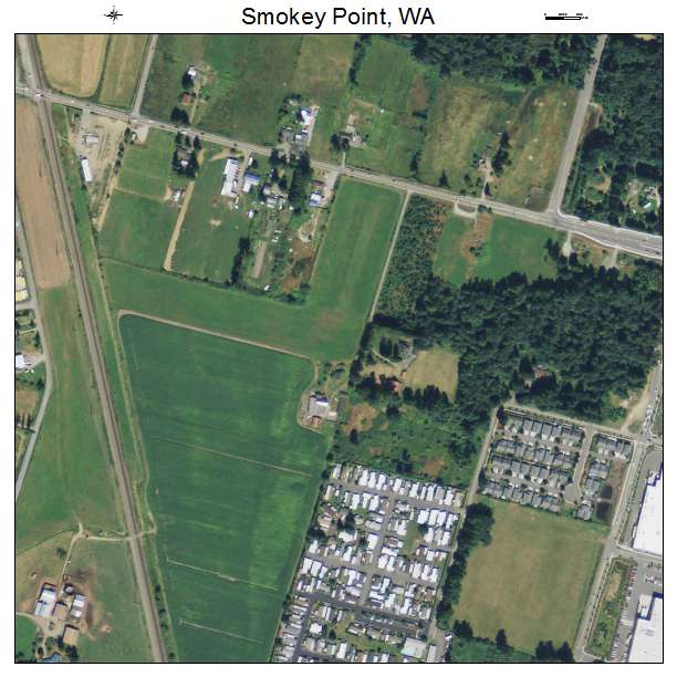 Smokey Point, Washington aerial imagery detail