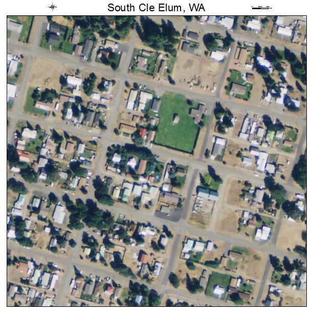 South Cle Elum, Washington aerial imagery detail