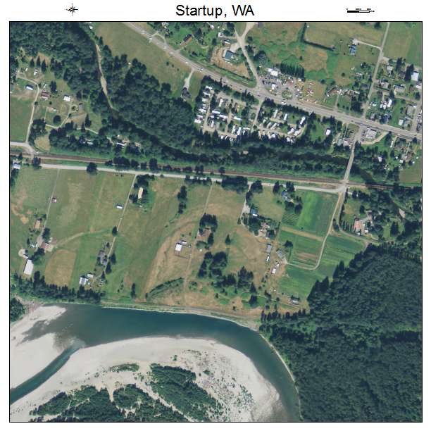 Startup, Washington aerial imagery detail