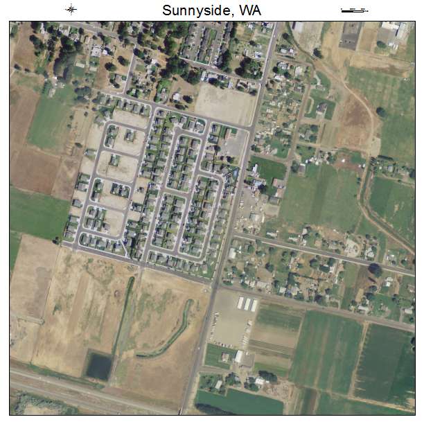 Sunnyside, Washington aerial imagery detail