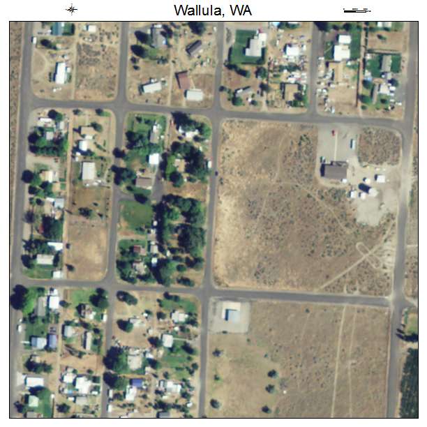 Wallula, Washington aerial imagery detail