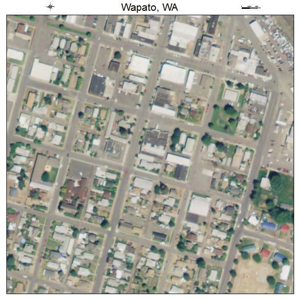 Wapato, Washington aerial imagery detail