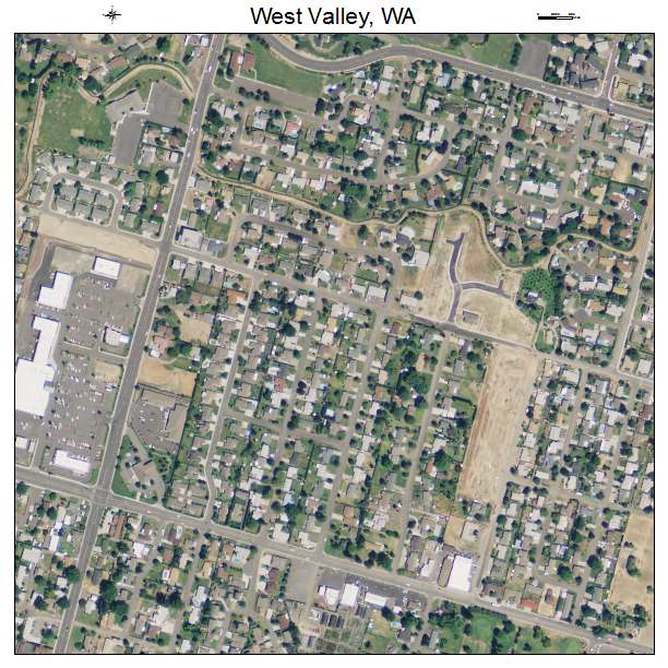 West Valley, Washington aerial imagery detail