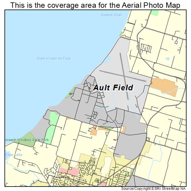 Ault Field, WA location map 