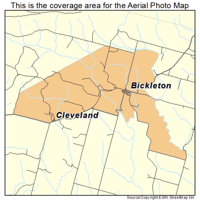 Bickleton, WA location map 