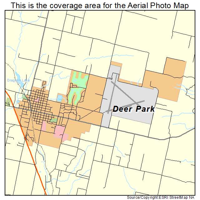 Deer Park, WA location map 