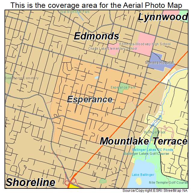 Esperance, WA location map 