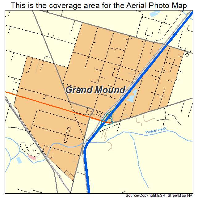 Grand Mound, WA location map 