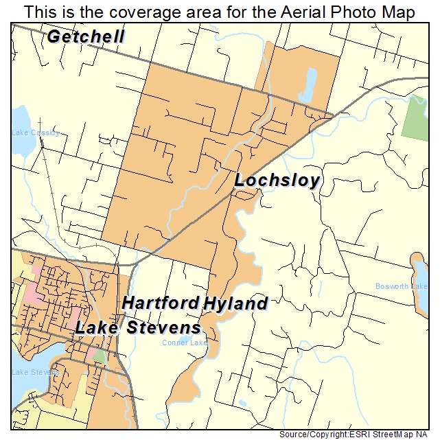Lochsloy, WA location map 