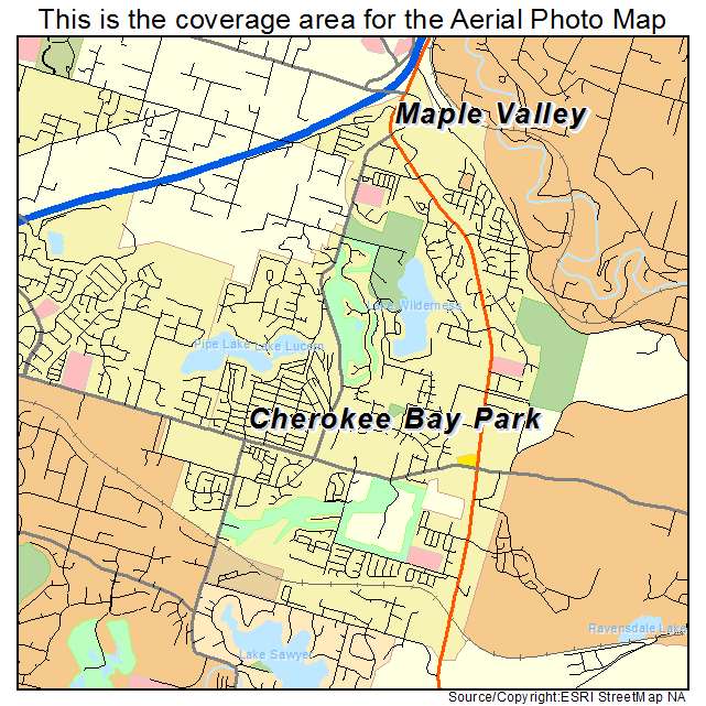 Maple Valley, WA location map 