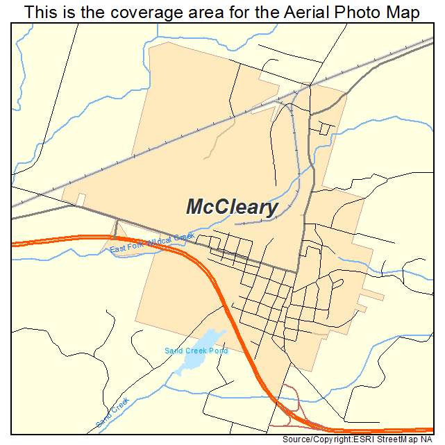 McCleary, WA location map 