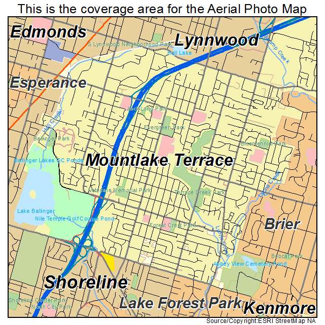 Mountlake Terrace, WA location map 