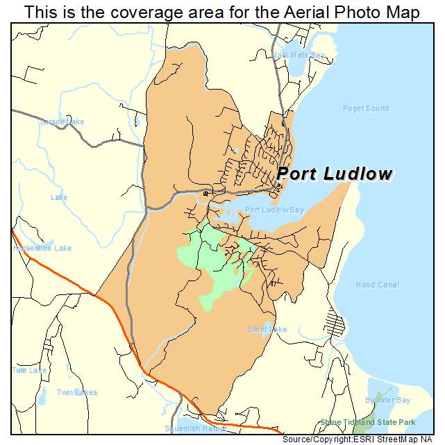 Port Ludlow, WA location map 