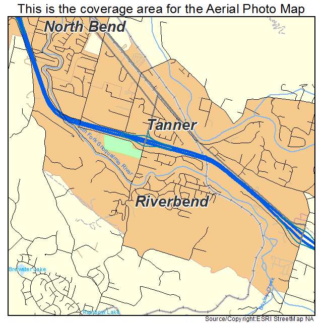 Riverbend, WA location map 