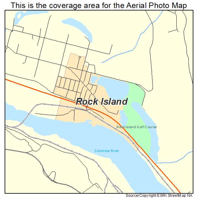 Rock Island, WA location map 