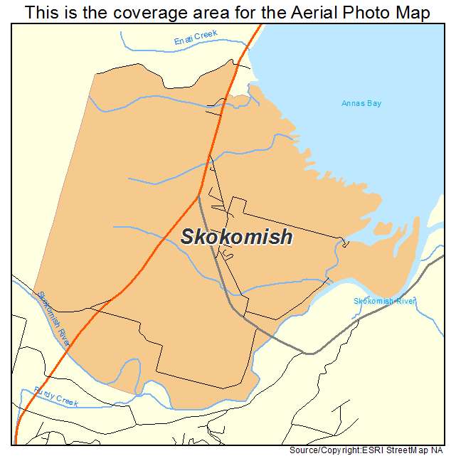 Skokomish, WA location map 