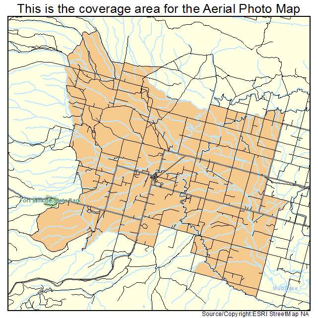 White Swan, WA location map 