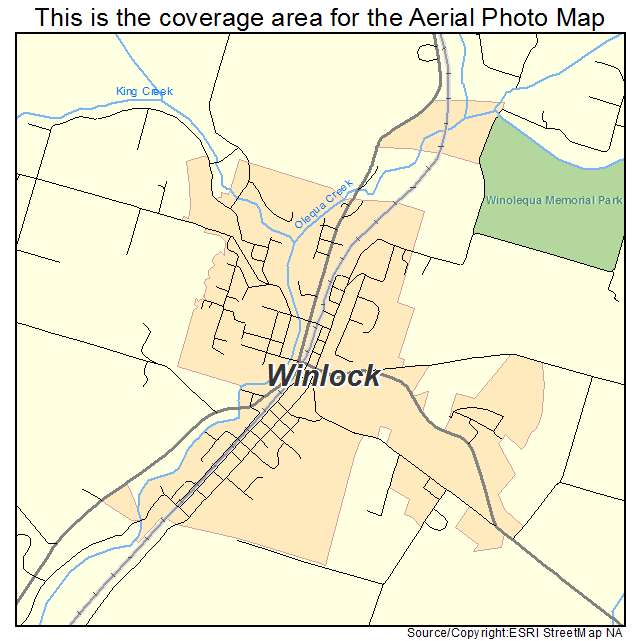 Winlock, WA location map 