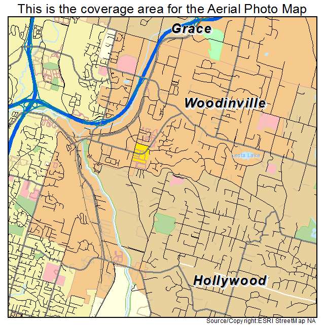 Woodinville, WA location map 