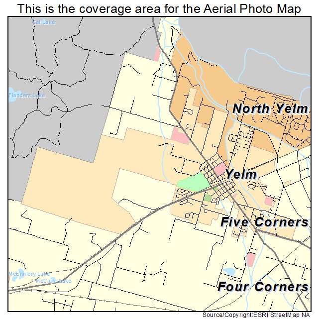 Yelm, WA location map 