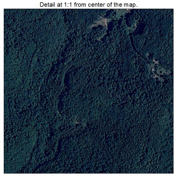 Beaver, West Virginia aerial imagery detail
