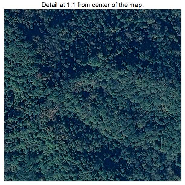 Northfork, West Virginia aerial imagery detail