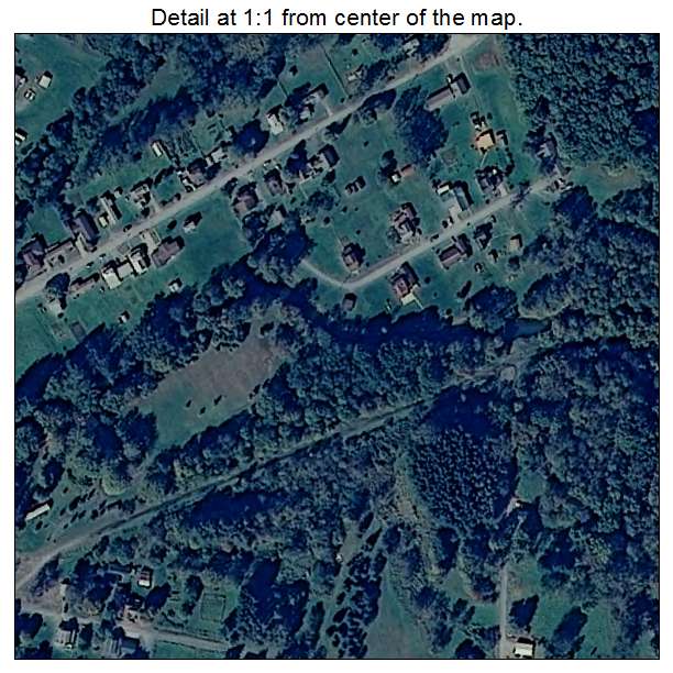 Womelsdorf Coalton, West Virginia aerial imagery detail
