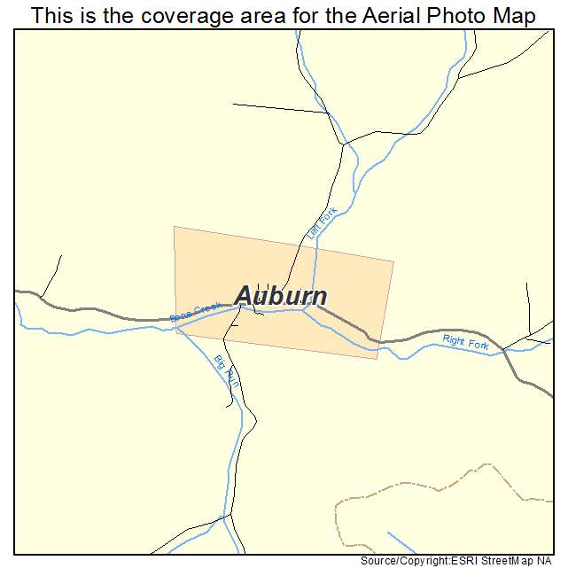 Auburn, WV location map 
